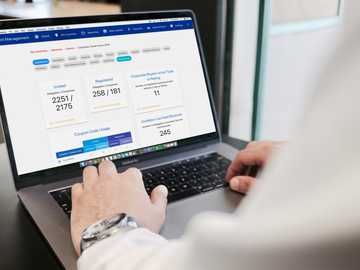 Event Management interface